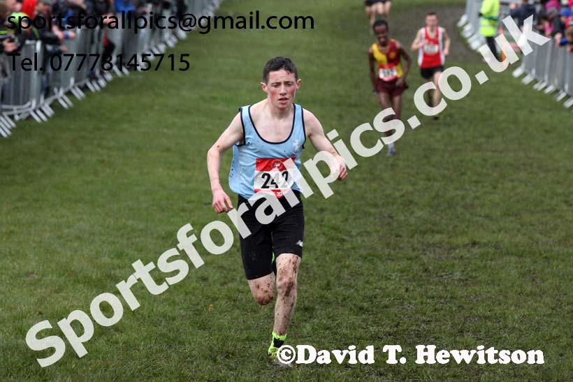 Intermediate boys 2019 New Balance English Schools Cross Country Champs, Temple Newsam, Leeds. Photo:  David T. Hewitson/Sports for All Pics